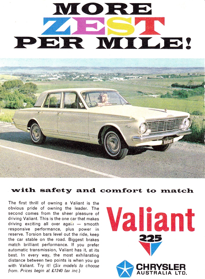 1964 AP5 Chrysler Valiant 225 Regal 
